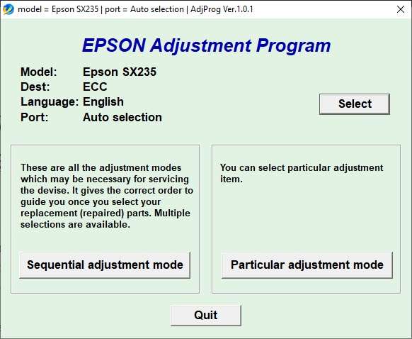 Epson-SX235-Resetter-Free