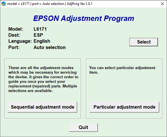 Resetter-Epson-L6171-Download
