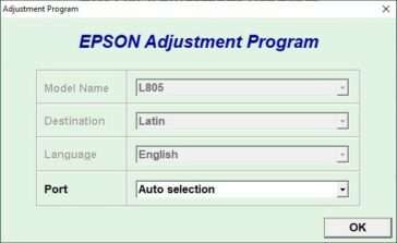 Resetter Epson L805 Printer WareData Tech enthusiast