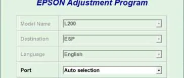 Resetter-Epson-L200-Printer