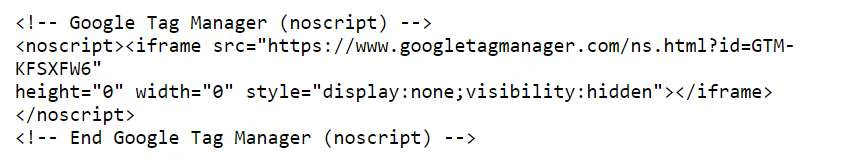 How to Install Google Tag Manager on Shopify 3 Google Tag Manager - Body