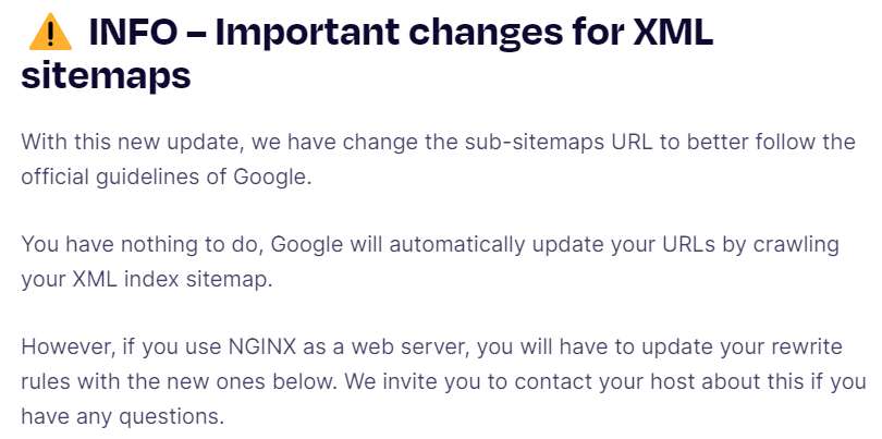 Nginx Code for New Generation SeoPress Sitemap