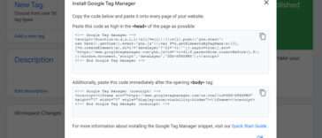 how to install google tag manager on shopify