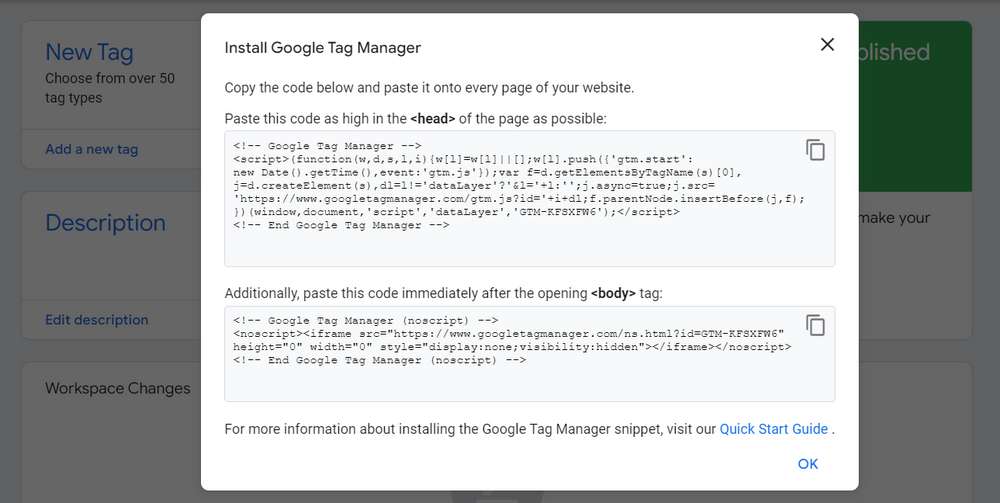 how to install google tag manager on shopify