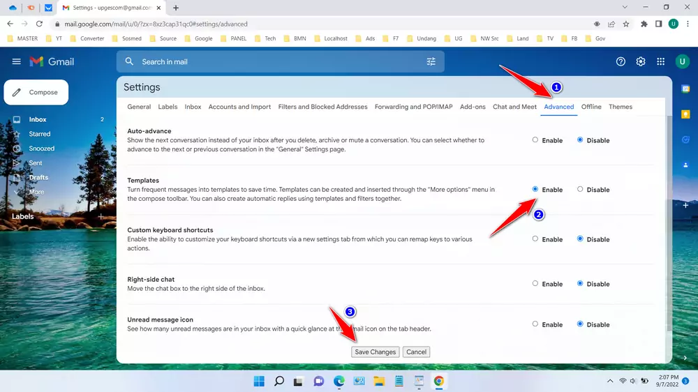 How to Create an Email Template in Gmail - Step 2