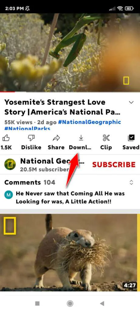 How to Download YouTube Videos Without Any Software 6 How to Download YouTube Videos Without Any Software With YouTube App - Step 1
