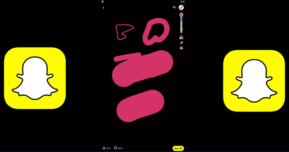 How to Make the Draw Tool Bigger on Snapchat