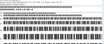 Libre Barcode 39 Font Download