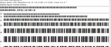 Libre Barcode 39 Font Download