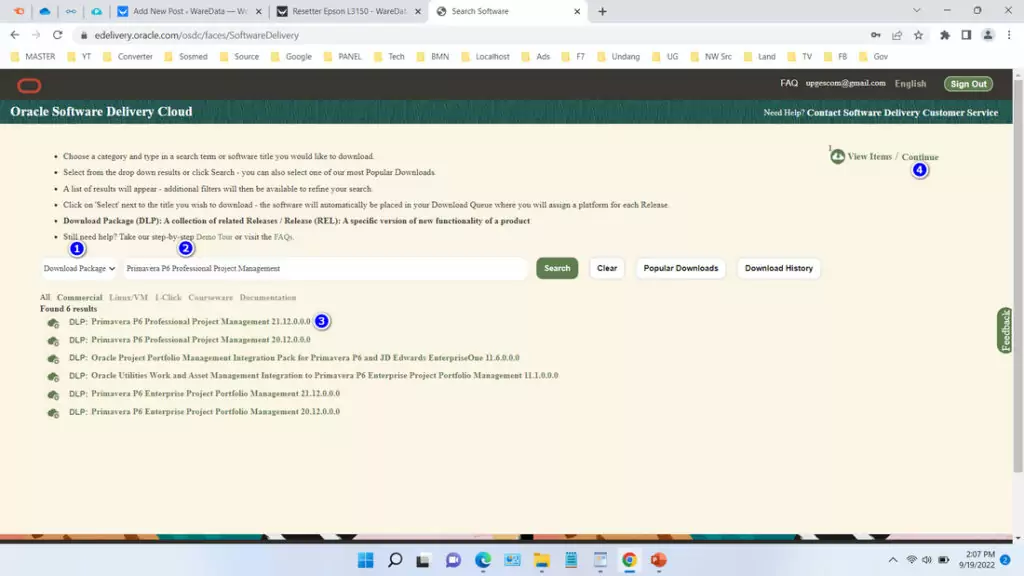 Primavera P6 Download - Step 5