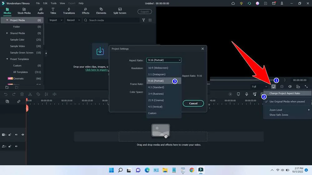 How to Upload Youtube Shorts From PC 2 How to Create YouTube Shorts Video on PC - Step 1
