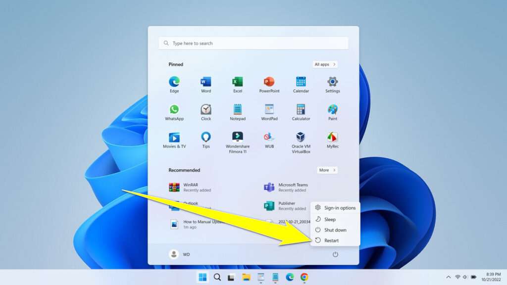 How to Manual Update on Windows 11 - Step 3