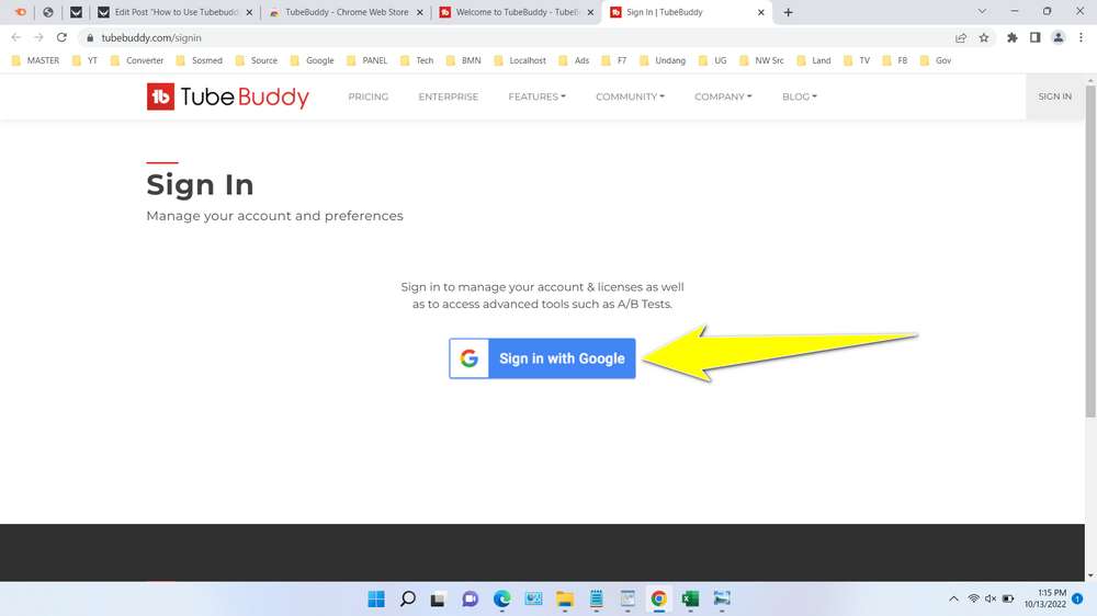 How to use tubebuddy - step 4