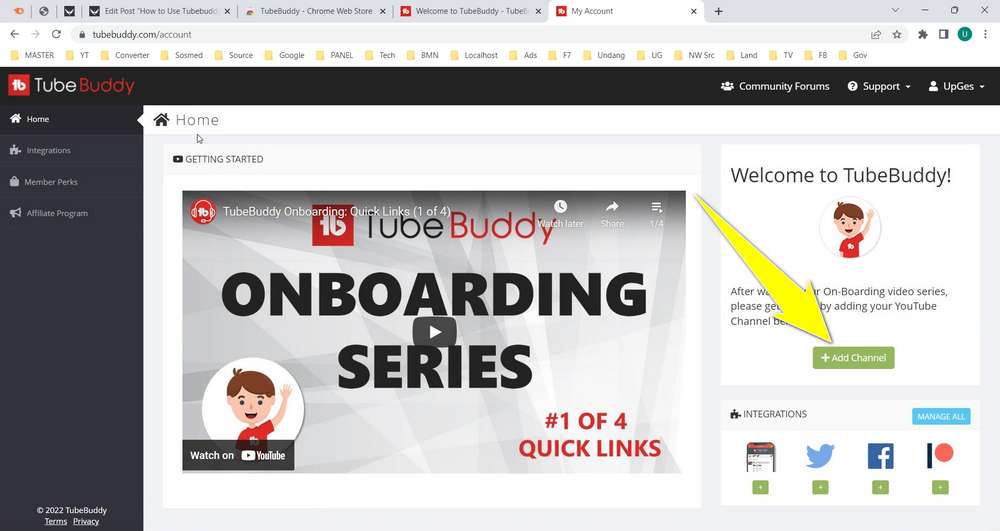 How to use tubebuddy - step 6