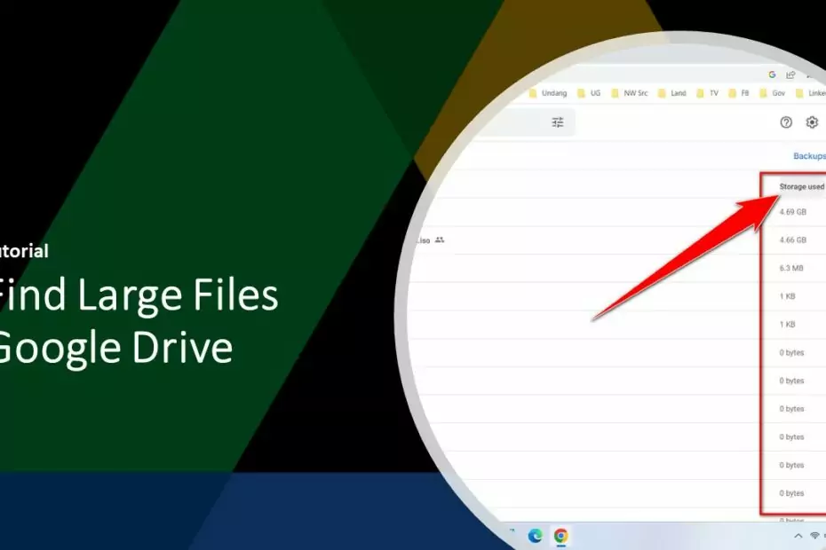 How to Find Large Files in Google Drive