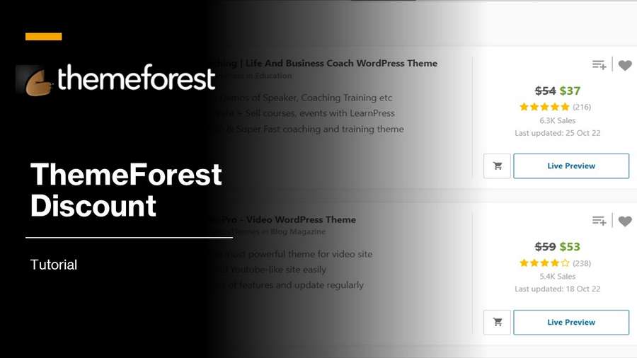 How to Get Discount on Themeforest