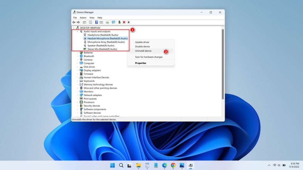 How to Reset All Audio Settings Windows 11 - Step 1.2
