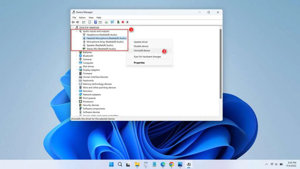 How to Reset All Audio Settings Windows 11 3 How to Reset All Audio Settings Windows 11 - Step 1.2