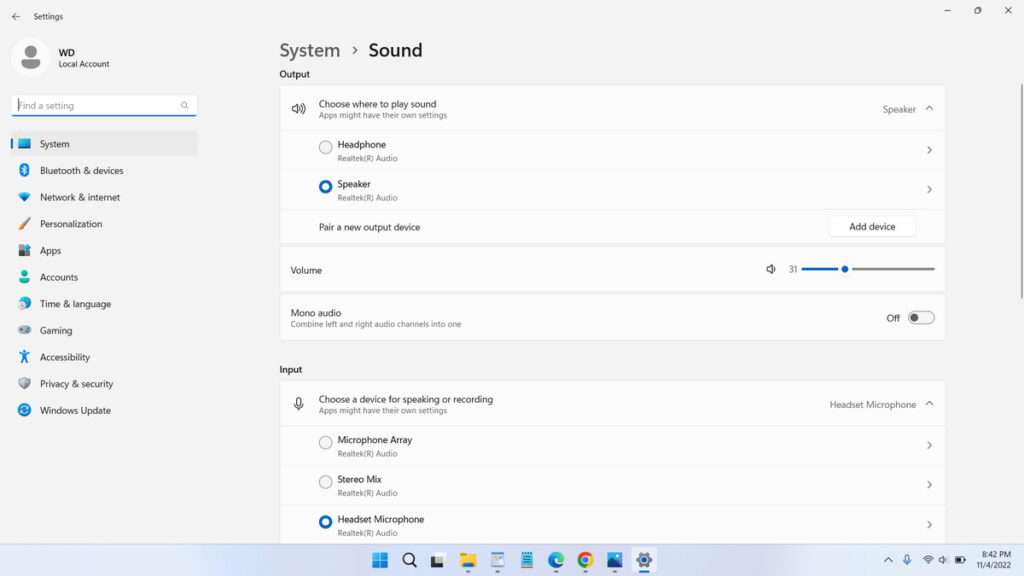 How to Reset All Audio Settings Windows 11 - Step 3.2