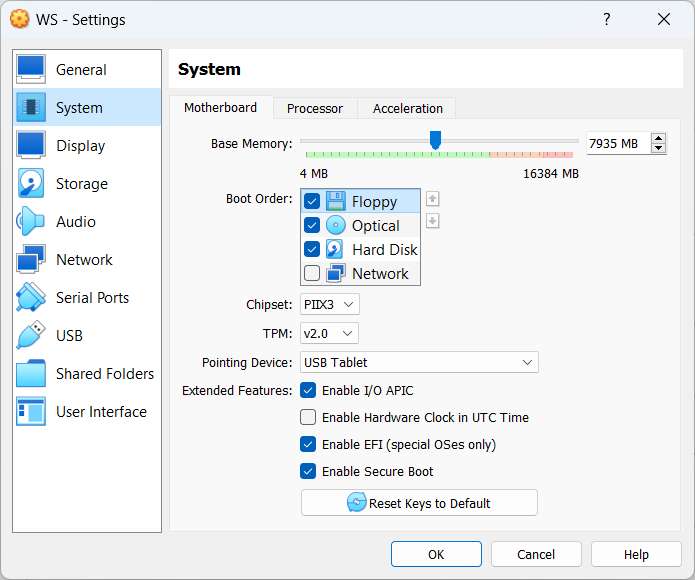 VirtualBox 7 With TPM and SecureBoot for Windows 11