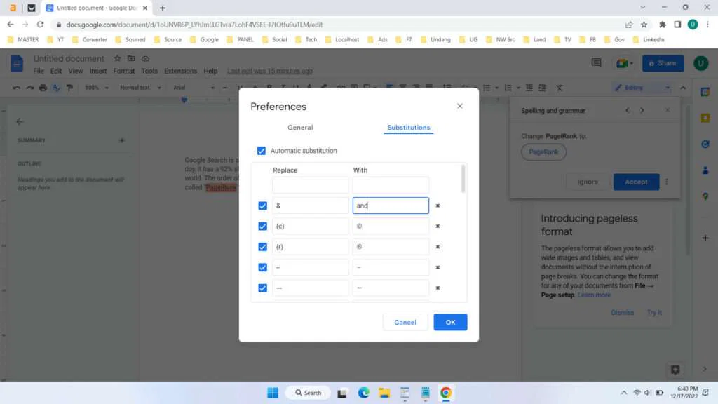 How to Put Autocorrect on Google Docs 5 How to Enable Autocorrect on Google Docs - Step 4