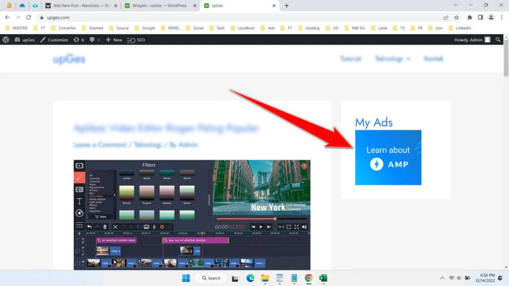 How to Put Ads on WordPress Website 4 How to Put Ads on WordPress Website - Step 3