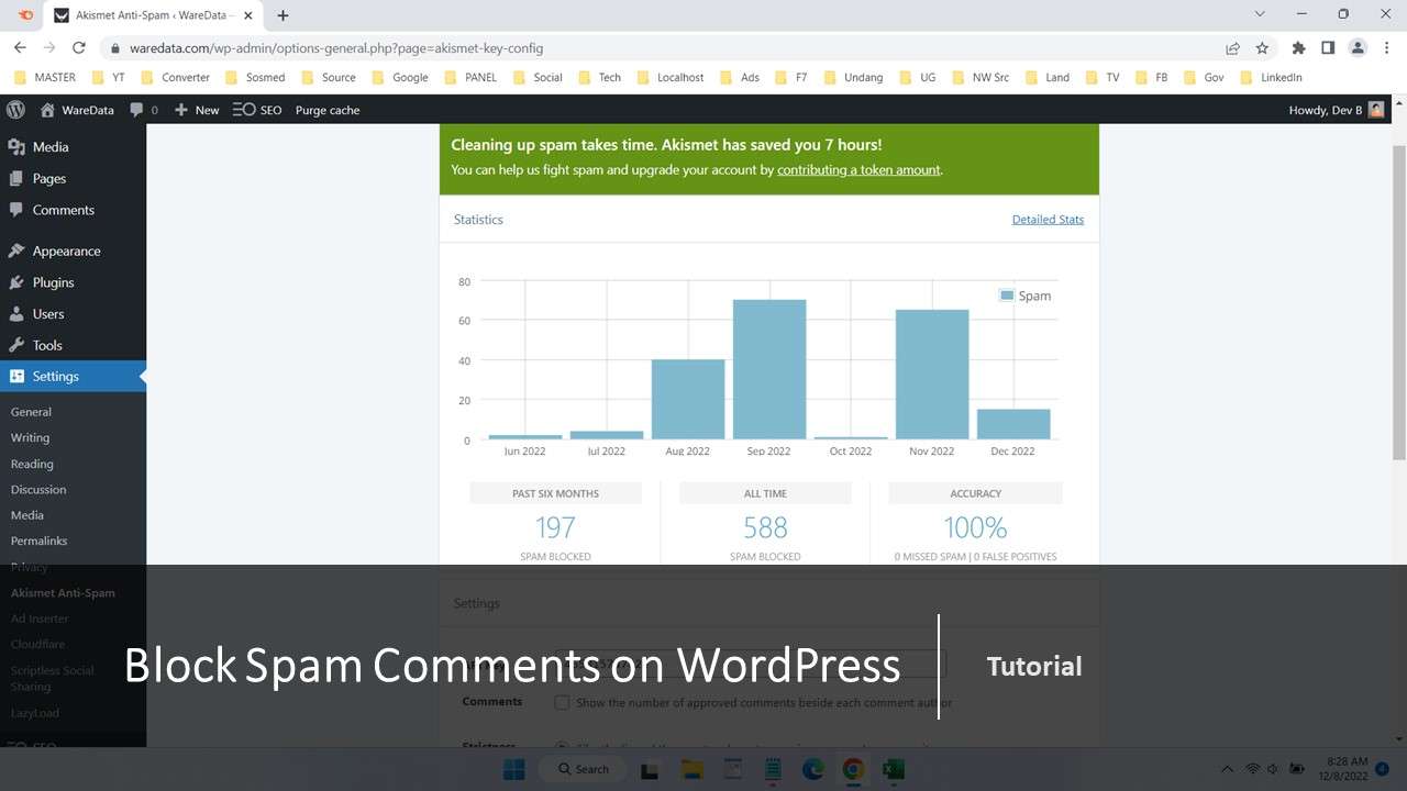 How to Stop Spam Comments on WordPress - WareData | Tech enthusiast
