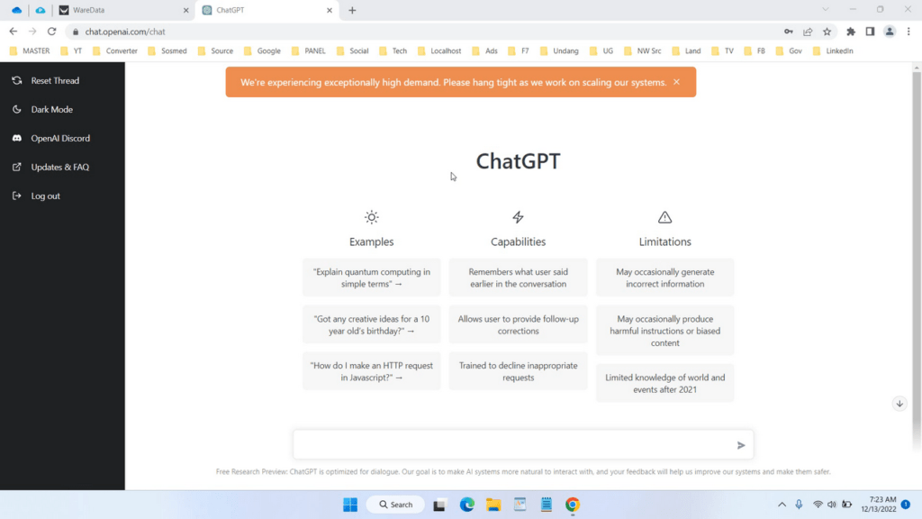 How to Use OpenAI ChatGPT - Step 1