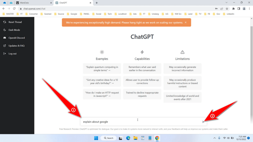 How to Use OpenAI ChatGPT - Step 2