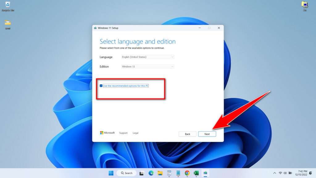 How to Use Windows 11 Media Creation Tool - Step 2