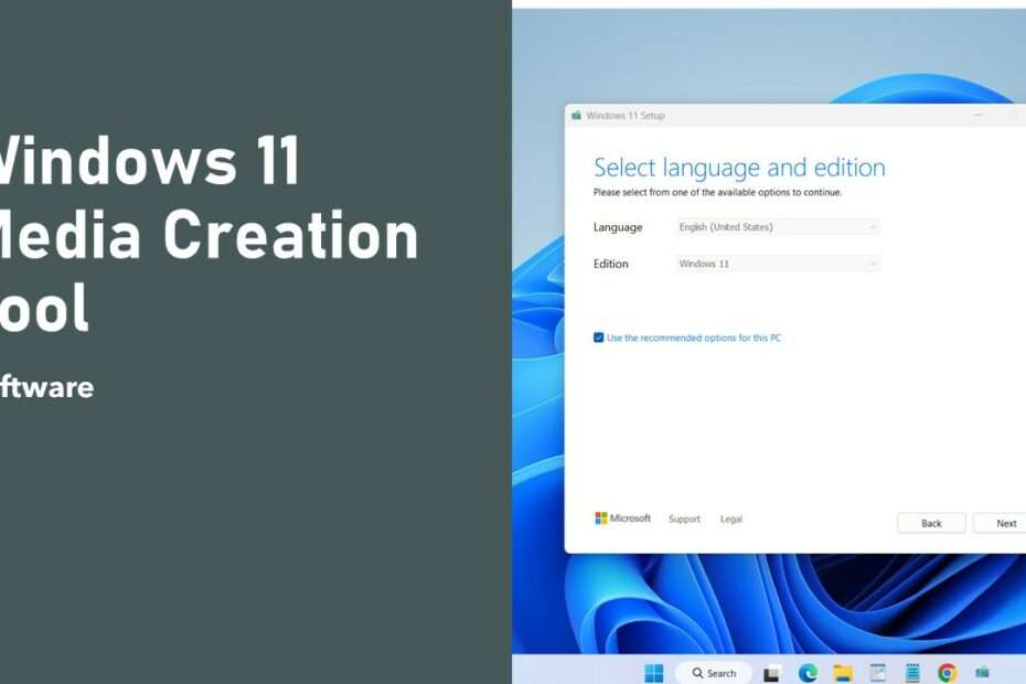 Windows 11 Media Creation Tool