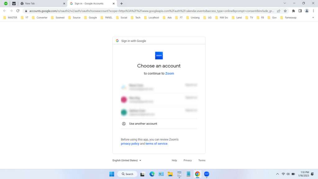 How to Add Zoom to Google Calendar - Step 3