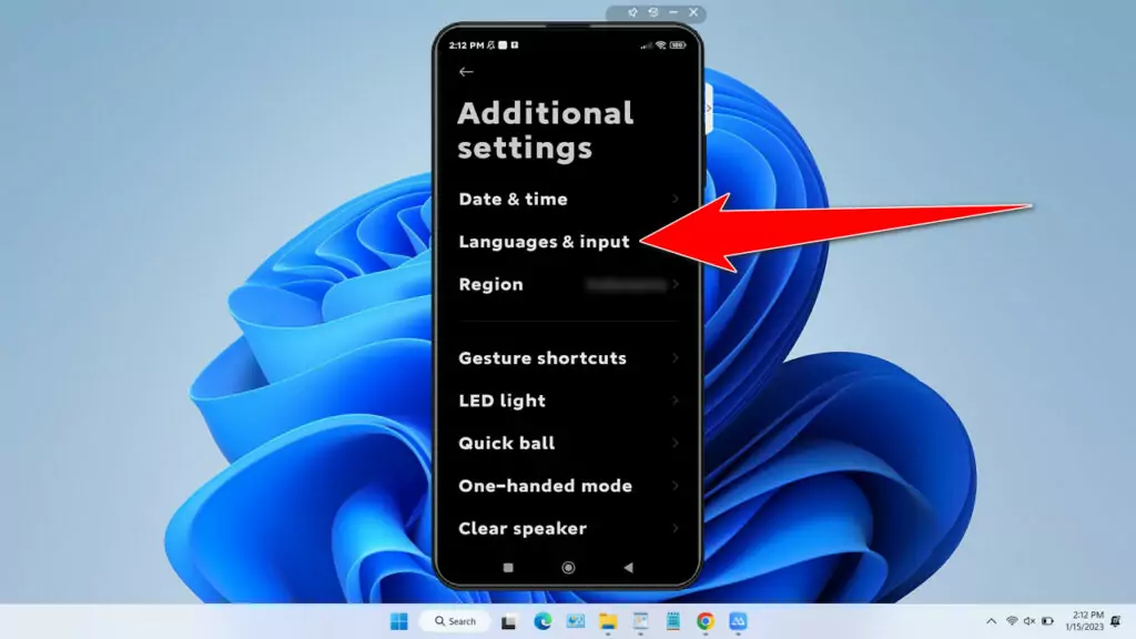 Tutorial Make Keyboard Bigger on Android 4 Tutorial Make Keyboard Bigger on Android - Step 3