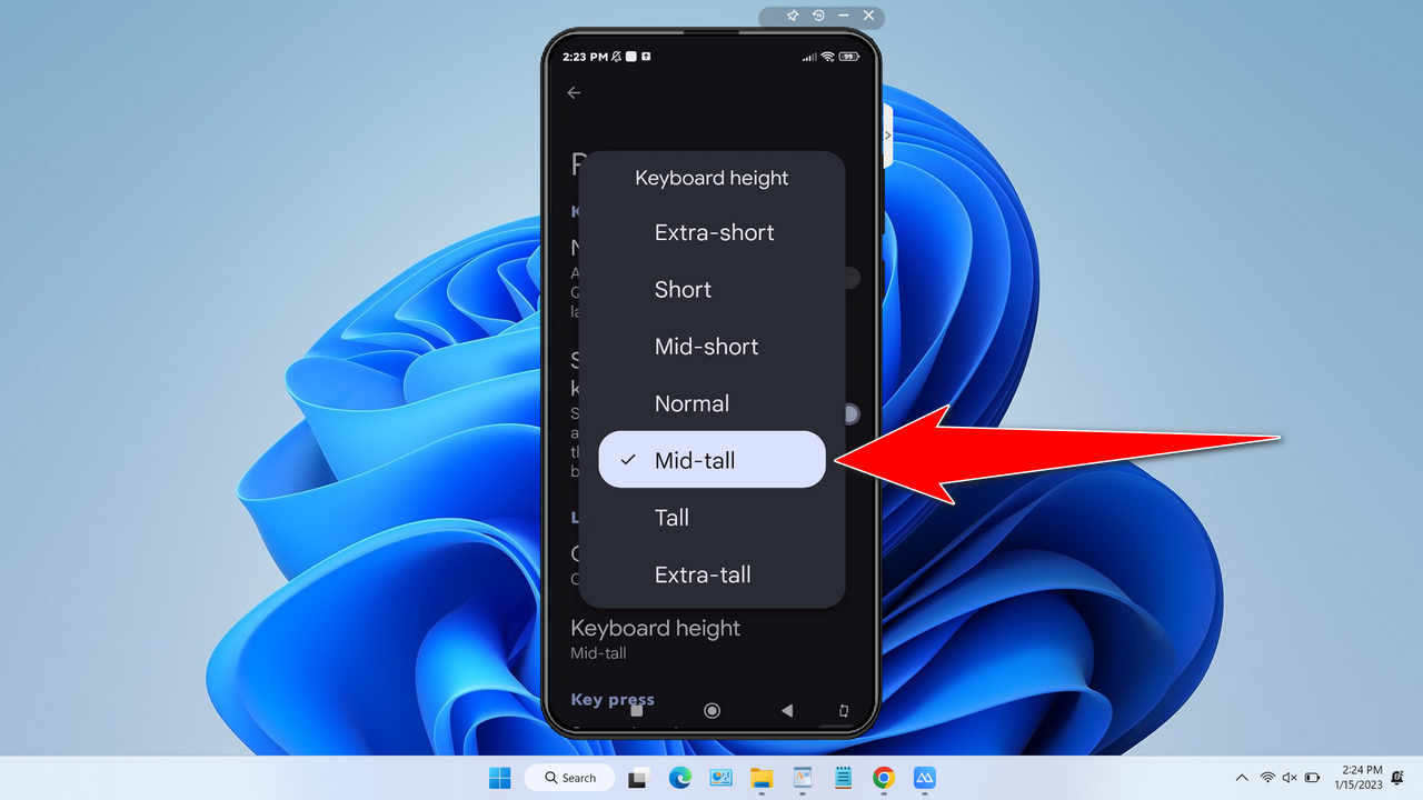 Tutorial Make Keyboard Bigger on Android WareData Tech enthusiast
