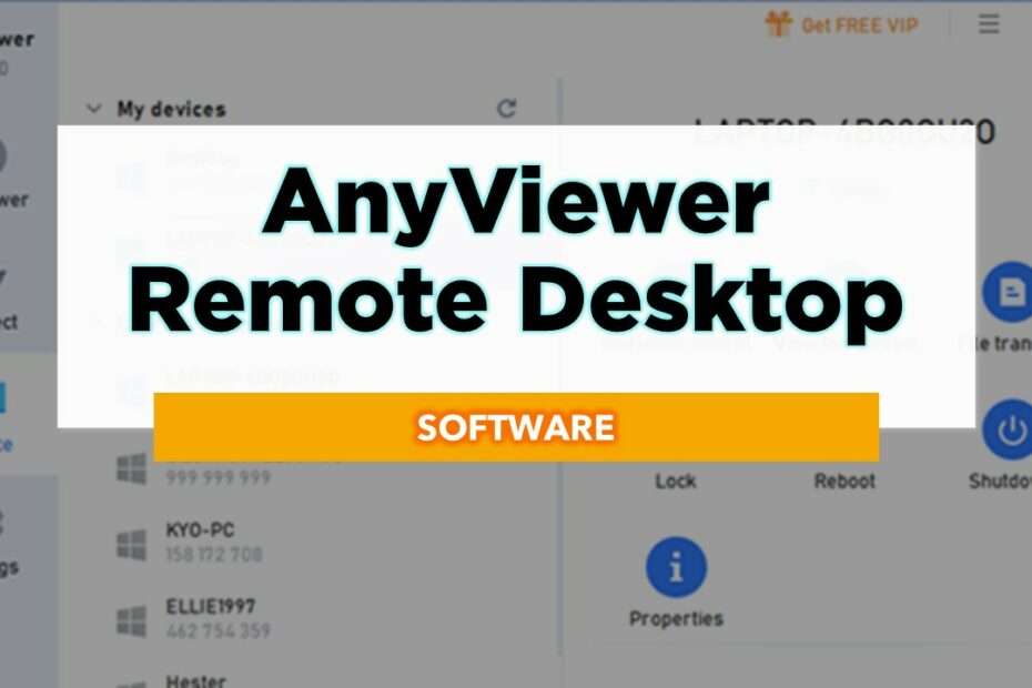 AnyViewer - Remote Desktop
