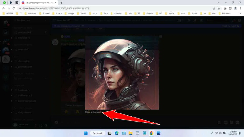 How to Create Images With AI 12 How to Create Images With Midjourney AI - Step 11