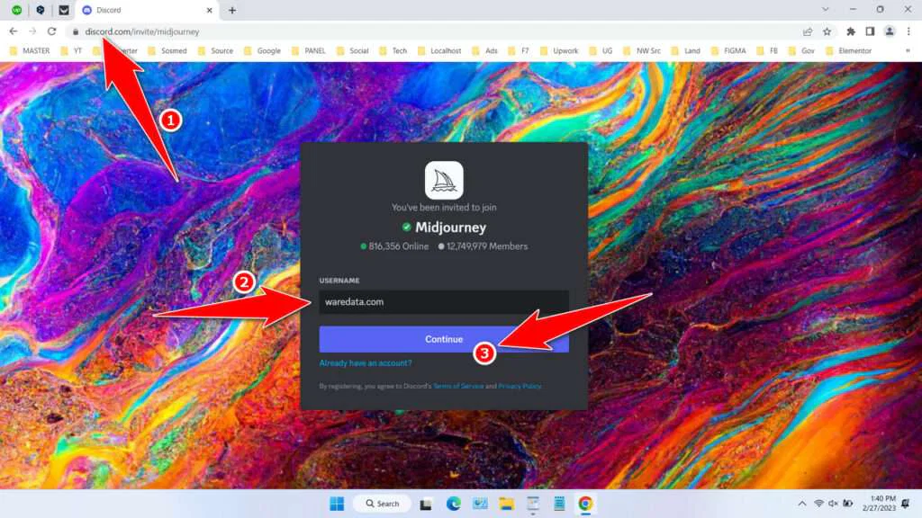 How to Create Images With AI 3 How to Create Images With Midjourney AI - Step 2