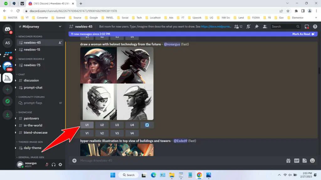 How to Create Images With AI 9 How to Create Images With Midjourney AI - Step 8