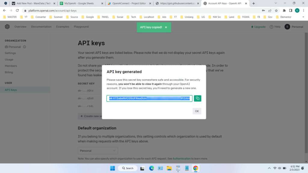 How to Use OpenAI in Google Sheets - Step 5