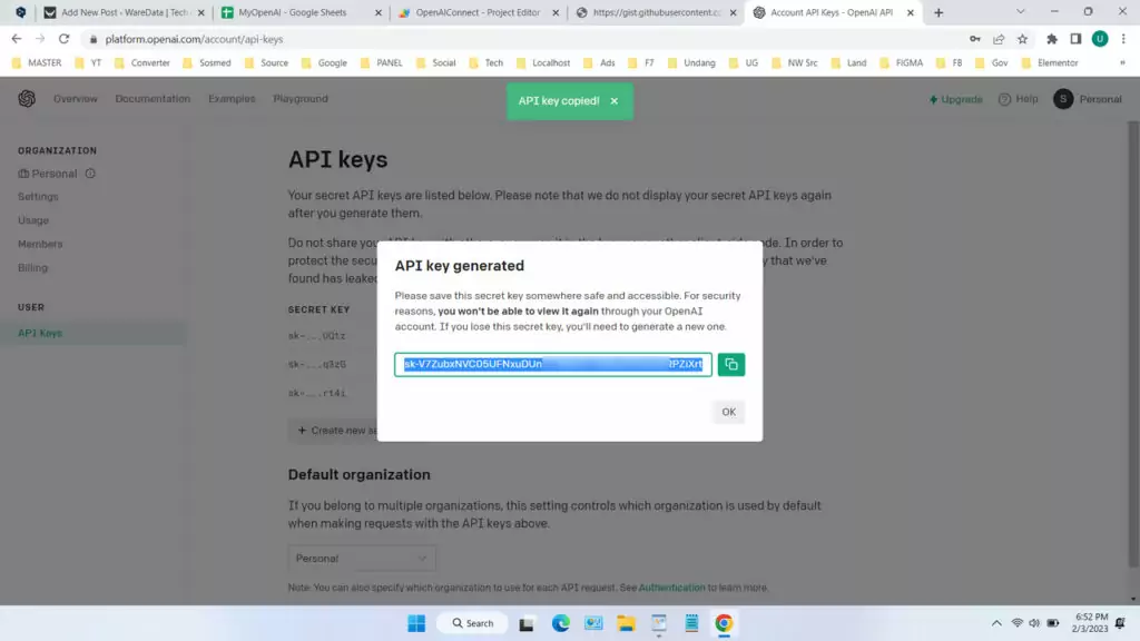 How to Use OpenAI in Google Sheets - Step 5