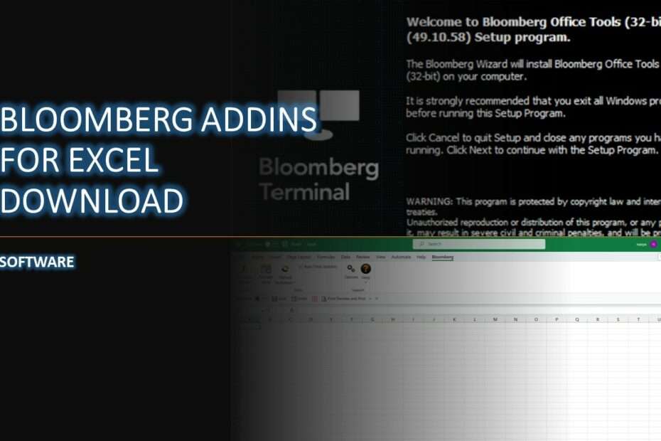 BLOOMBERG ADDINS FOR EXCEL DOWNLOAD