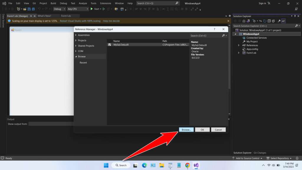 How to Install Mysql for Visual Studio 2022 - Step 2