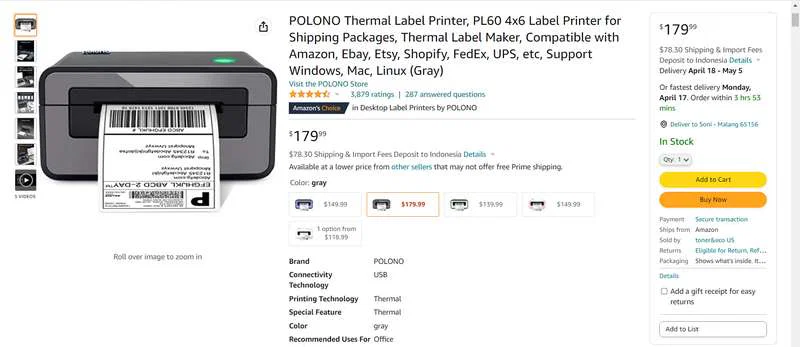 Best Label Printer for Amazon fba 6 Best Label Printer for Amazon fba 5