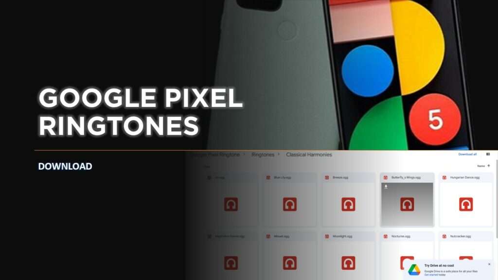 google pixel ringtone download