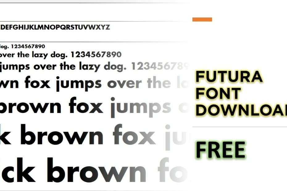 Futura Font Download