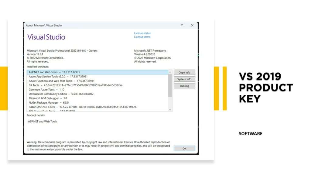 Visual Studio 2019 Product Key