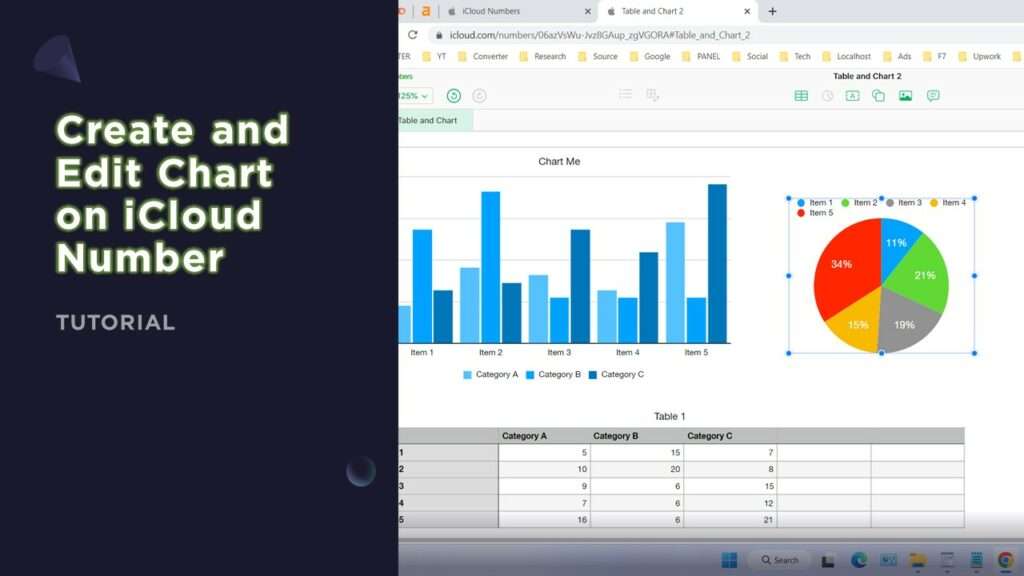 Edit Chart Data on iCloud Number