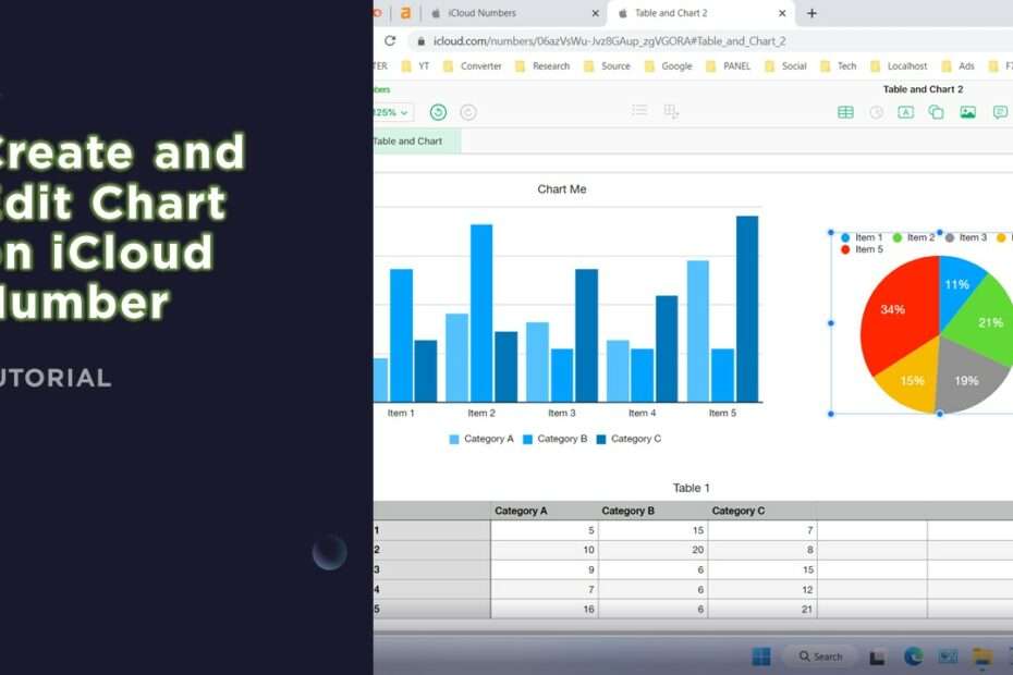 Edit Chart Data on iCloud Number