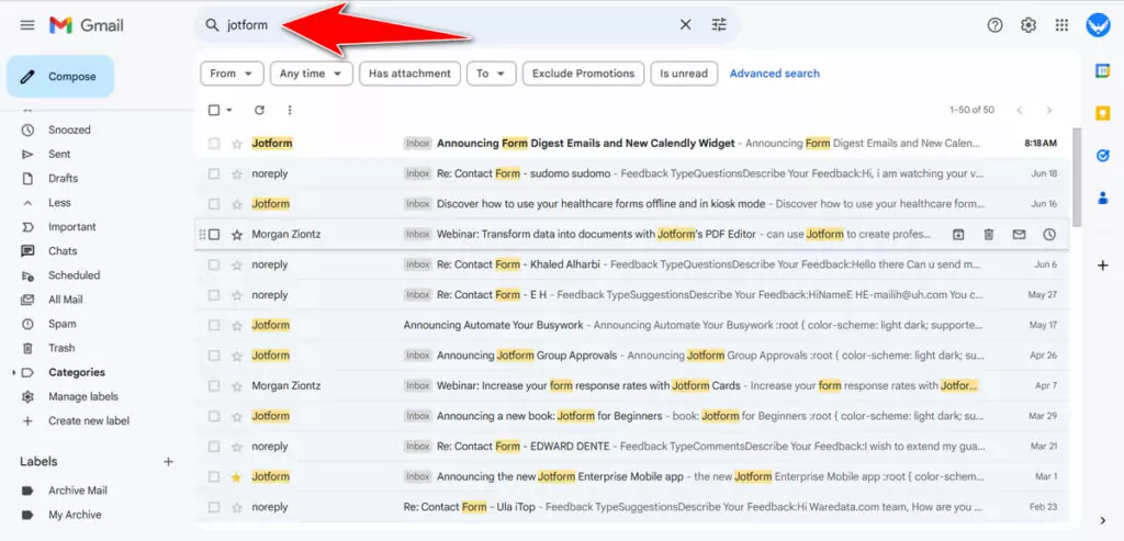 How to Access Archive Gmail - Step 3