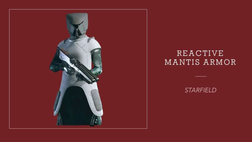 Reactive Mantis Armor - Starfield